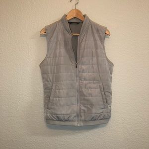 Zara Man Basic Quilted Puffer Vest Medium